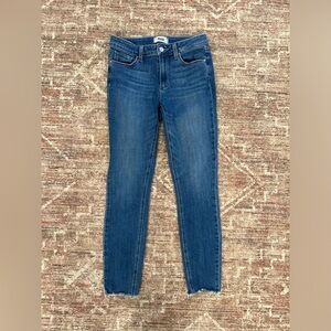 Paige Verdugo Ankle Skinny Jean Women’s Size 27 Blue Dark Wash Denim